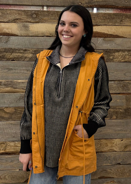 The Favorite Mustard Vest