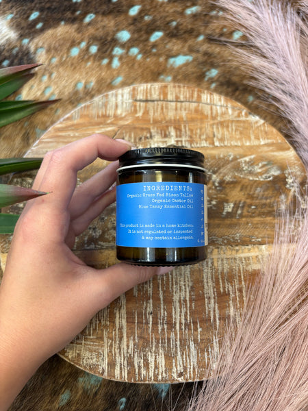 Blue Tansy Face Fats Premium Whipped Bison Tallow