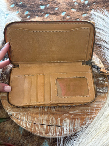 The Here and Now Camel Wallet