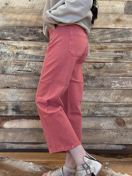 The Bristol Brick High Rise Wide Barrel Jean