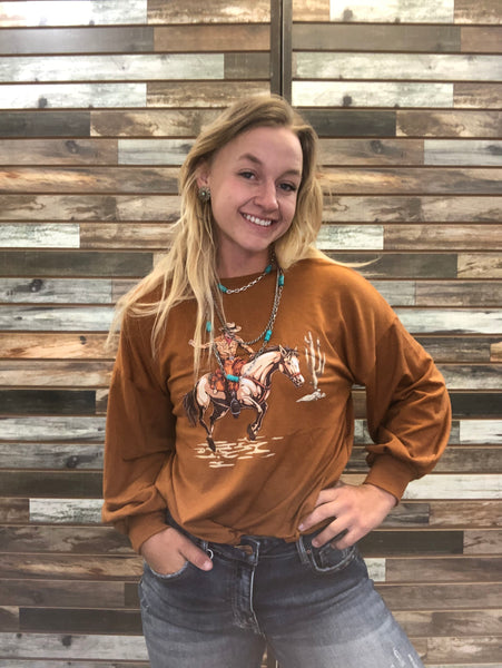 The Rust Cowboy Sweatshirt