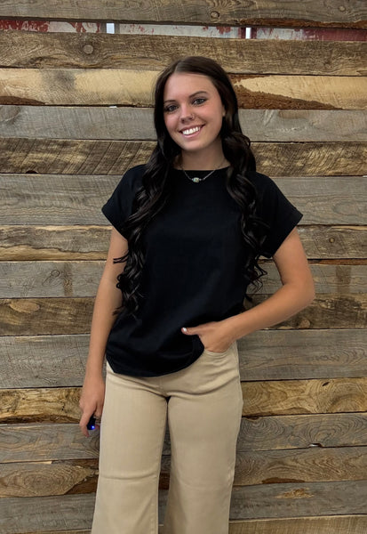 The Take It Basic Black Top