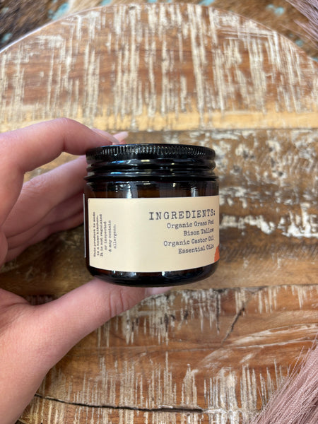 Small Blue Tansy Face Fats Premium Whipped Bison Tallow