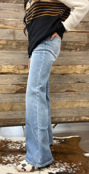 The Debra High Rise Front Yoke Jeans