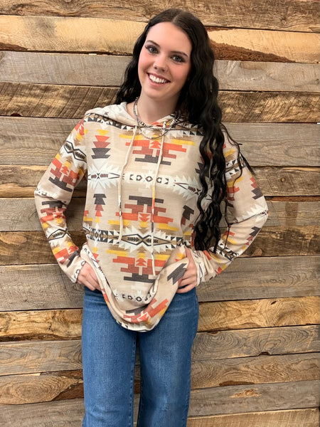 The Aztec Days Hooded Sweatshirt