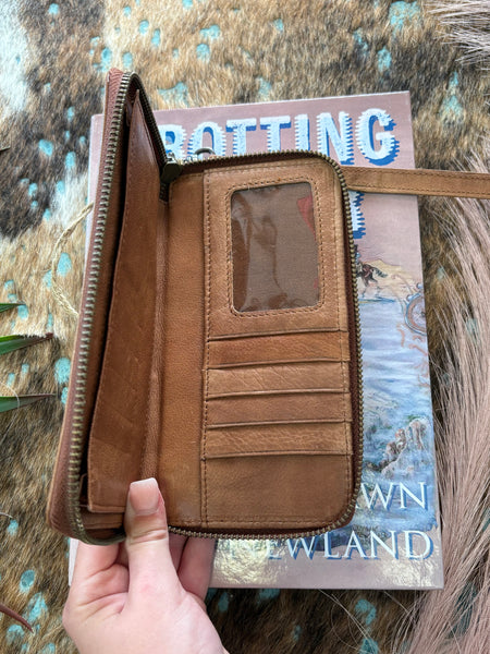 The Here And Now Brown Wallet