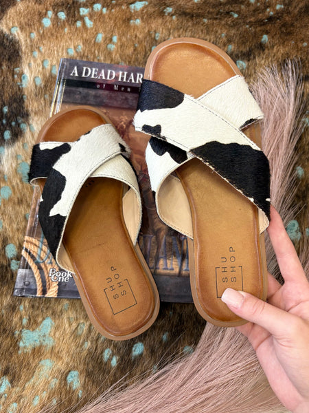 The Best Summer Cow Print Sandal