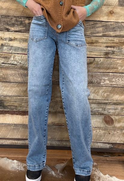 The Laurie Slouchy Relaxed Baggy Light Jean