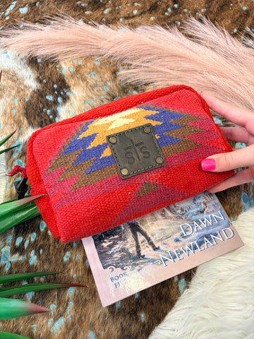 The Western Sunset Cosmetic Bag