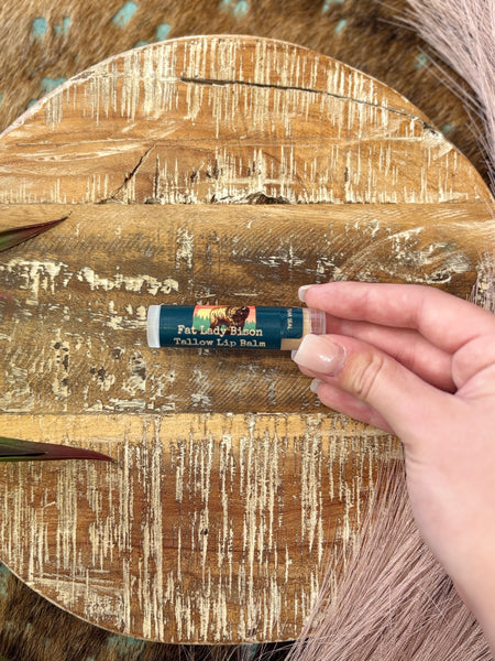 The Bison Tallow Lip Balm