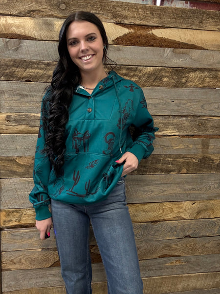 The Western Desert Hooded Sweatshirt