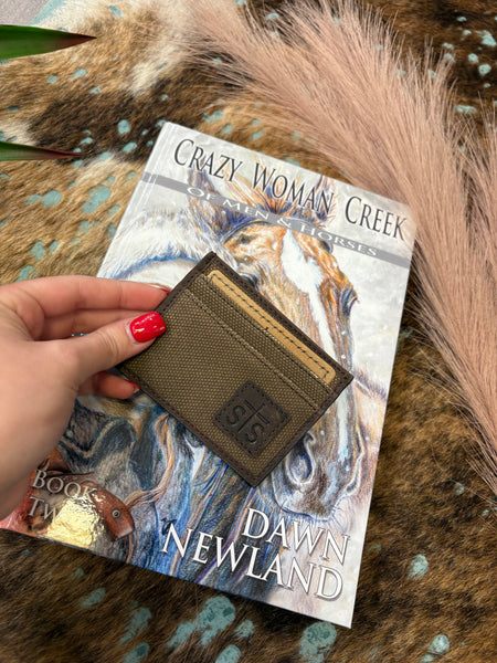 The Start Here Canvas Card Wallet