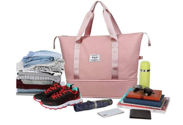The Roomy Eggplant Duffle Bag