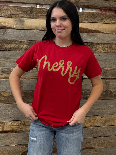 The Merry Red Tee