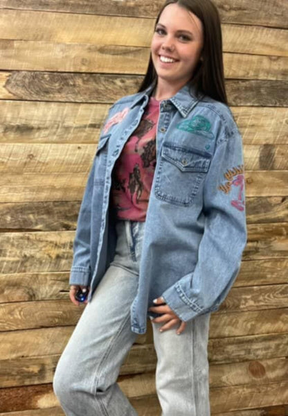 The Cowtown Couture Mesh Top