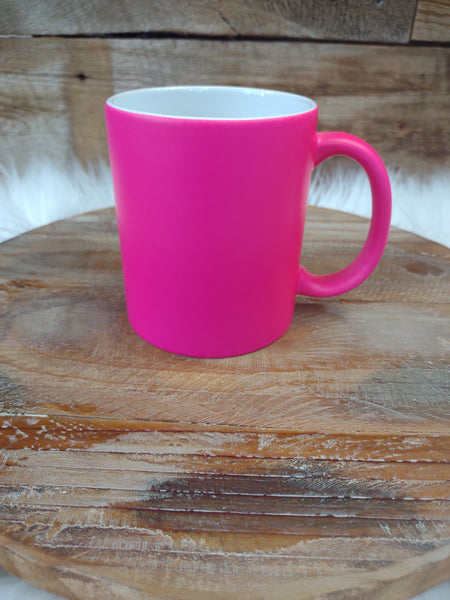 The Hot Pink Coffee Cup