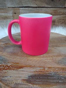 The Hot Pink Coffee Cup