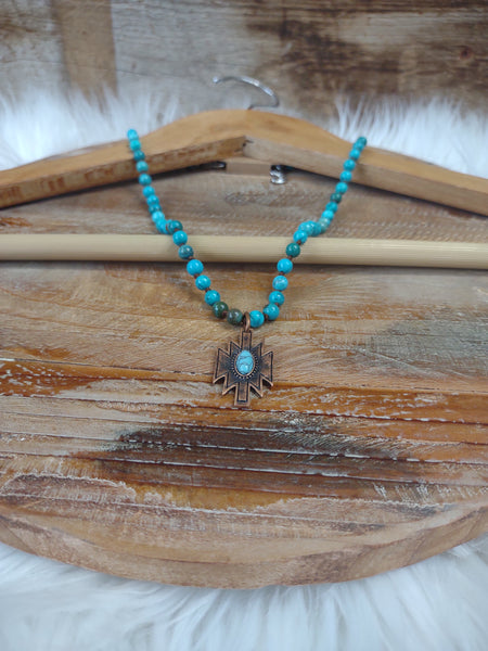 The What About Turquoise Necklace