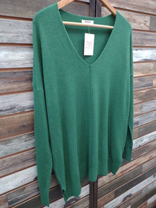 The I Waited Heather Dark Green Sweatshirt