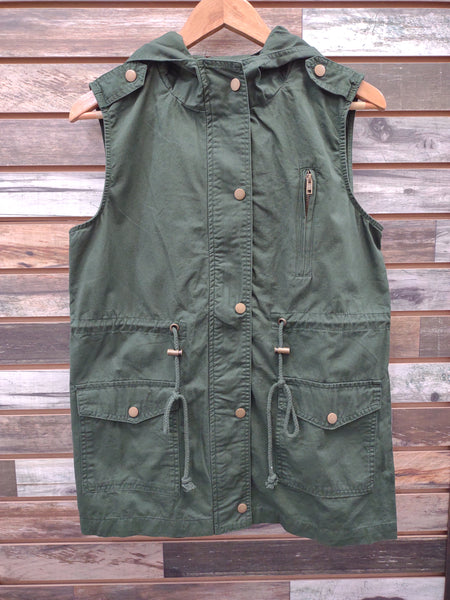 The Favorite Army Green Vest