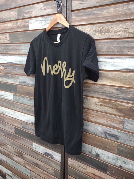 The Merry Black Tee