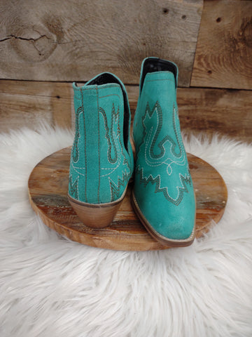 The Perfect Turquoise Booties