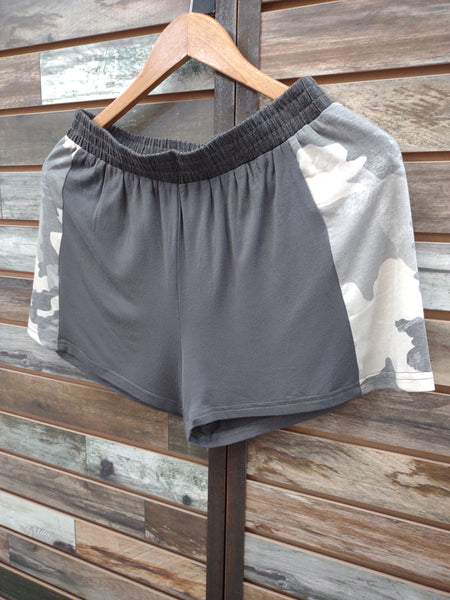 The Black Camo Shorts