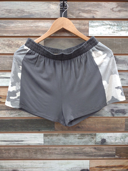 The Black Camo Shorts