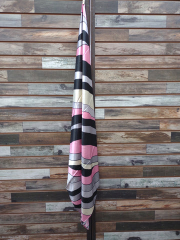 The Pink Stripe Wild Rag