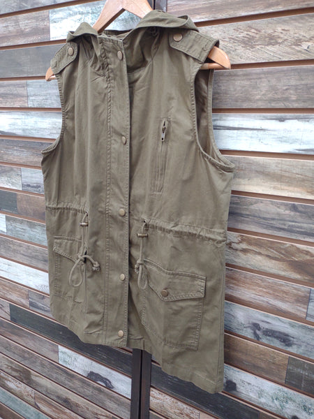 The Favorite Dusty Olive Vest