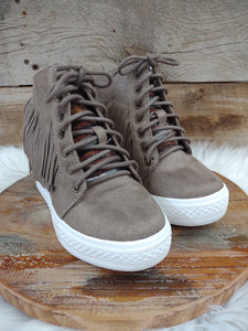 The Perfect Fringe Taupe Shoes