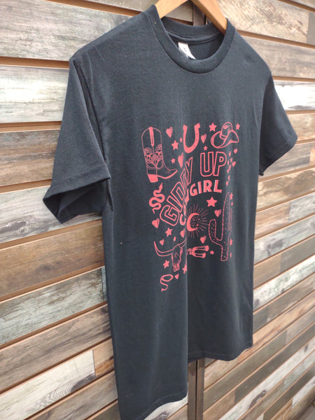 The Giddy Up Cowgirl Tee