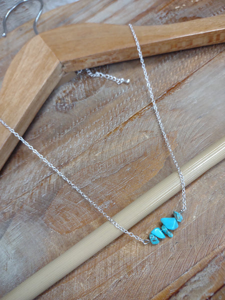 The Turquoise Bar Necklace