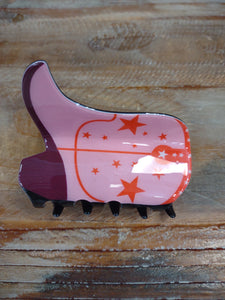 The Stars Pink Boot Clip