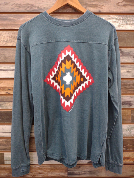 The First Time Aztec Emerald Long Sleeve Tee