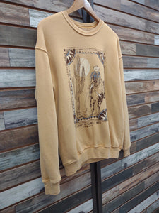 The Western Cowboy Mineral Mustard Sweatshirt