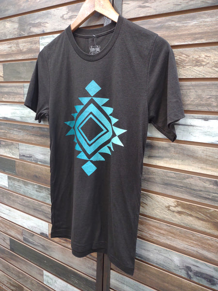 The Turquoise Aztec Espresso Tee