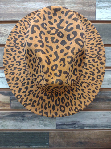 The Leopard Fedora Hat