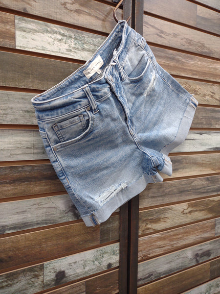 The Morgan High Rise Light Jean Short