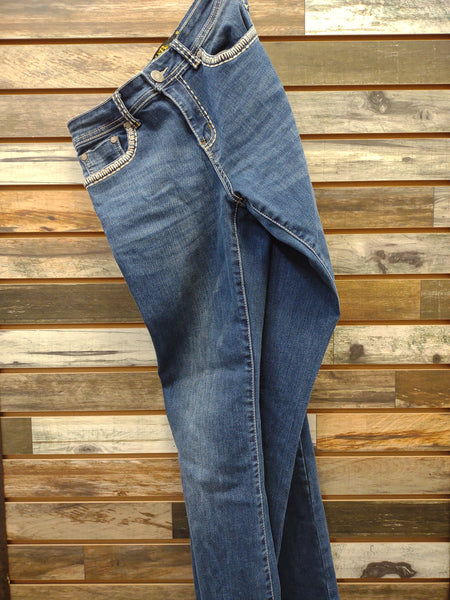 The Jill Mid Rise Bootcut Jeans