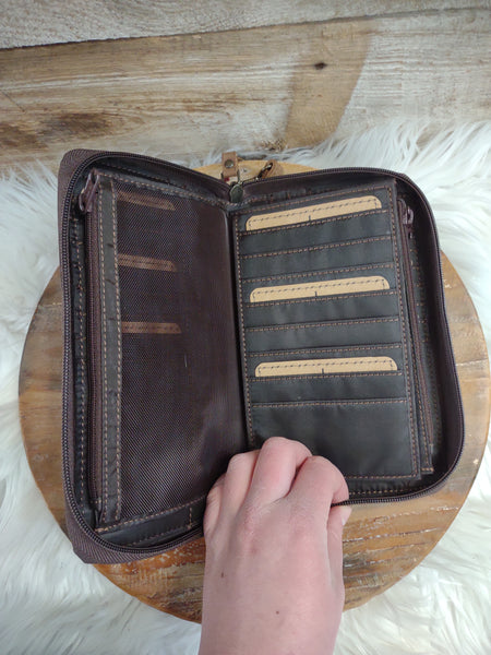 The Cowhide Famous Kacy Organizer Wallet