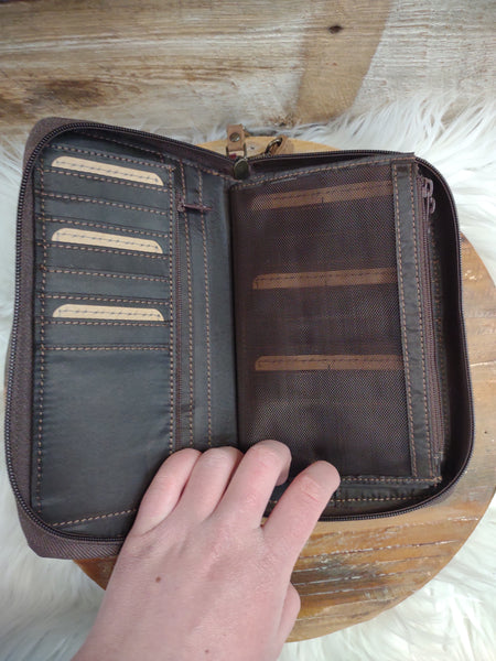 The Cowhide Famous Kacy Organizer Wallet