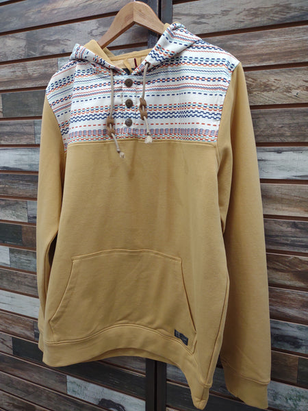 The Aztec Mustard Hoodie Sweatshirt