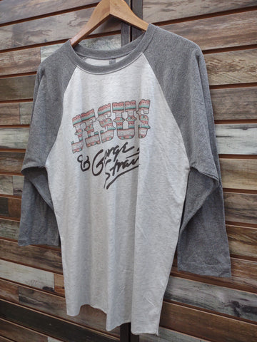 The Jesus & George Strait Baseball Tee