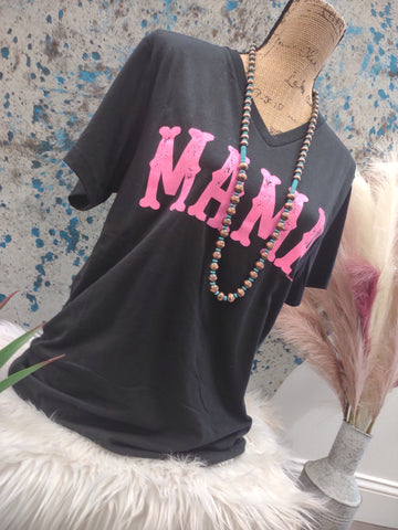 The Mama Black Tee