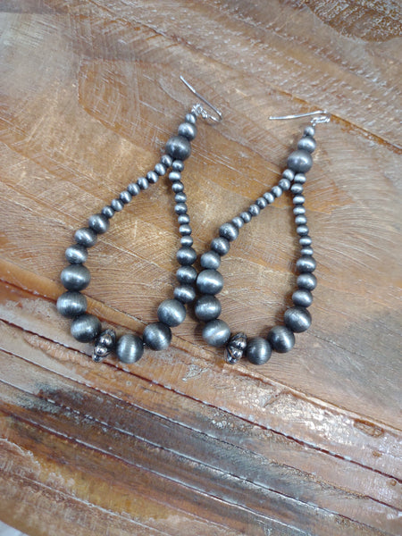 The Take This Time Navajo Pearl Earrings