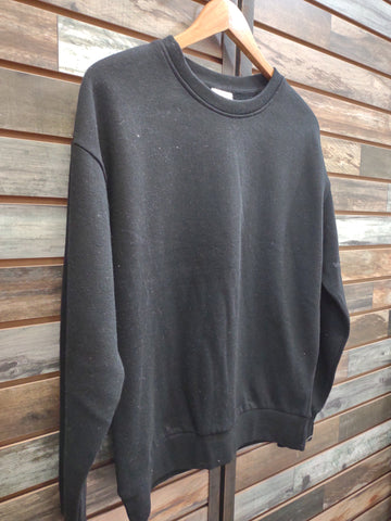 The Back to Basics Black Sweatshirt