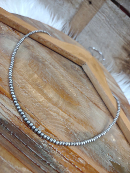 The Simple Silver Necklace