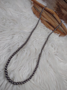 The Spin One Navajo Pearl Polished Necklace