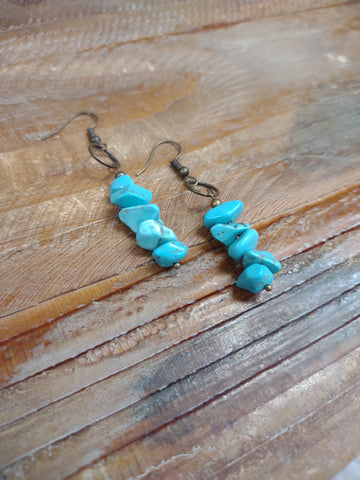 The I Will Be There Turquoise Earrings